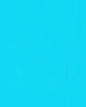 Abstract Cyan Electronic Circuit Board Pattern Background with Minimalist G.. Stock Illustration