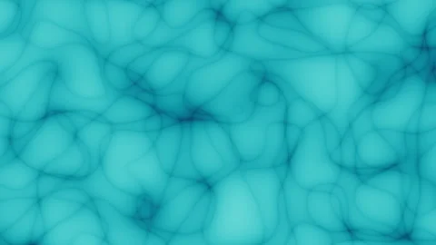 Abstract cyan fluid lines animation. Water surface or medical background loop. Stock Footage 340275456