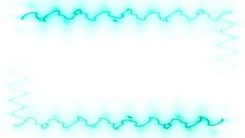 Abstract Cyan Frame Stock Footage 284400660