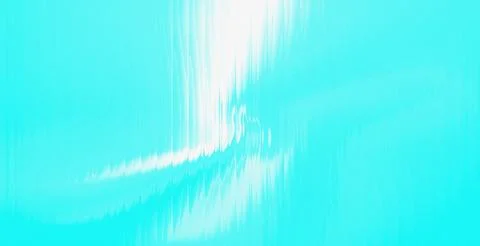 Abstract cyan gradient background with glowing white vertical wave Stock Illustration