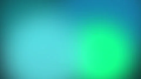 Abstract Cyan Green Motion Background, Vibrant Turquoise Mint Gradient Loop Vidéo 345348519