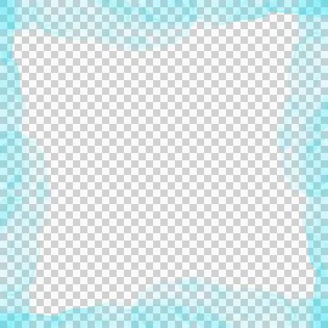 Abstract Cyan Ink Frame Stock Photos