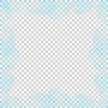 Abstract Cyan Ink Frame Stock Photos
