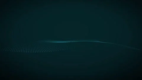 Abstract cyan interference ripple dot matrix background Видео 342637720