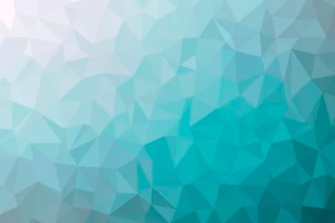 Abstract cyan low poly background texture Иллюстрация