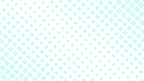 Abstract Cyan Square Grid Background Loop Animation. Geometric Grid Pattern Loop Stock Footage 347770252