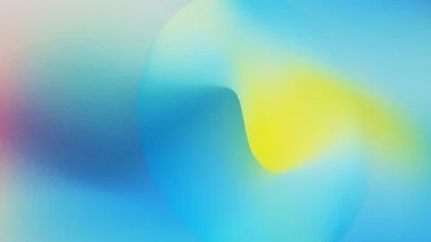 Abstract Cyan Yellow Gradient Organic Blur Grain Texture Background Soft Ligh Stock Illustration