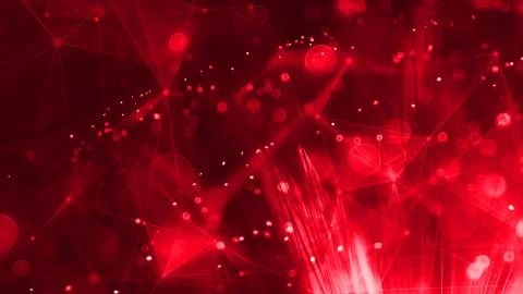 Abstract cyber background, information technology and data flow. Illustrazione stock