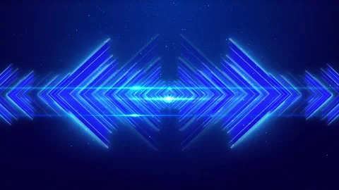 Abstract Cyber Big Data Flow Particles. Big Data Flow Artificial Intelligence Stock Footage 313989461