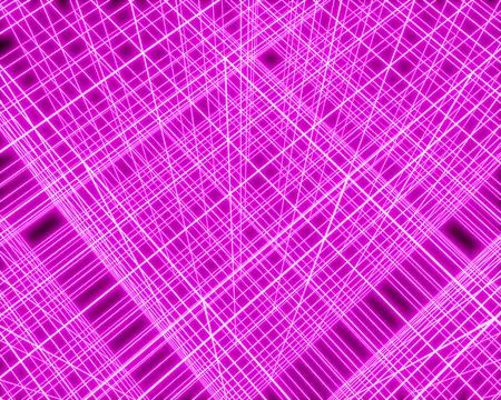 Abstract Cyber Cube Mesh with Glowing Vertices Design. Cyberspace backdrop. A Stock Illustration