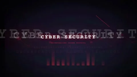 Abstract Cyber Security Digital Interface with Data Charts and Animated Network Stock Footage 339317099