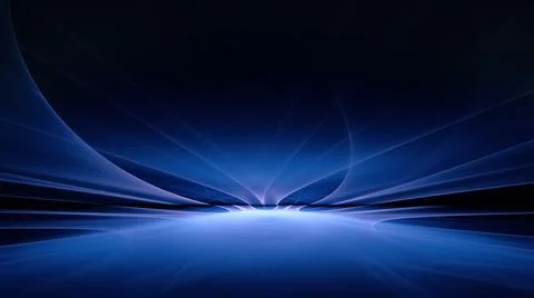 Abstract Cyber Space Background Stock Illustration