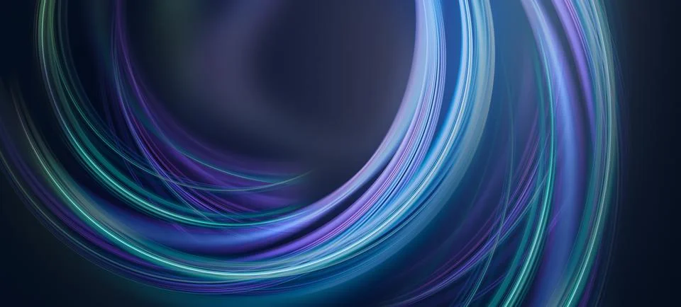 Abstract Cyber Space Background Stock Illustration