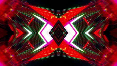 Abstract Cyber Technology VJ Loop Vidéo 124561027