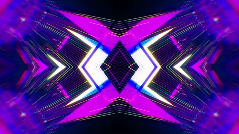 Abstract Cyber Technology VJ Loop Vidéo 124561097