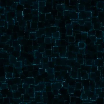 Abstract cybernetic background - computer generated seamless pattern Stock Illustration