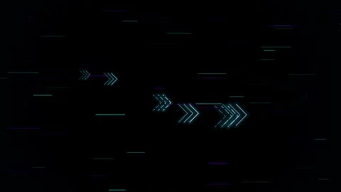 Abstract Cybernetic Kinetic Accelerator 4K Seamless Motion Loop Stock Footage 343698393