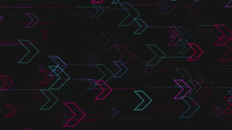 Abstract cyberpunk background animation Video stock 209156882