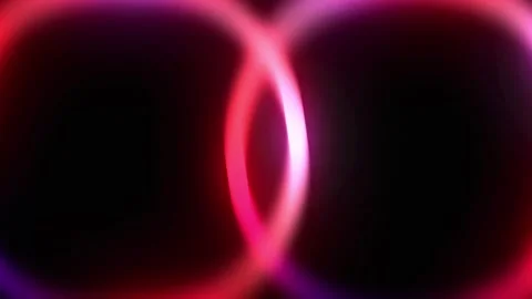 Abstract Cyberpunk Synthwave Neon Light Wave Stock Footage 340454925