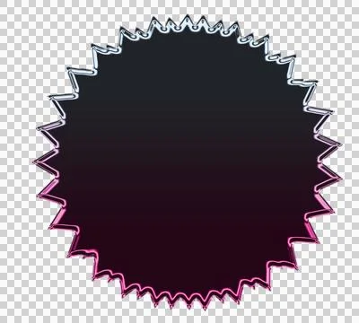 Abstract of D N A double helix with purple and pink glowing strands on dark Illustrazione stock