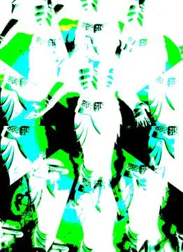 Abstract Dance Stock Illustration