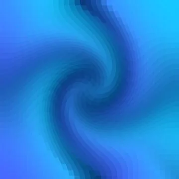 Abstract Dark and Light Blue Pixelated Spiral Background Stock Illustration
