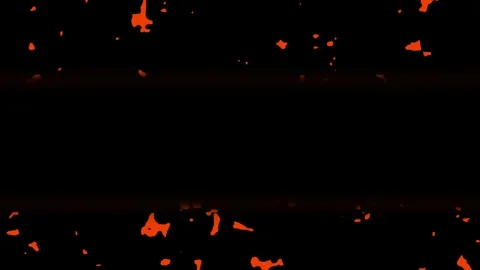 Abstract dark animation background with black base, central negative space, and Stock-Footage 314959856