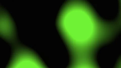 Abstract dark background animation with light leak effects. Neon green color Video stock 311075337