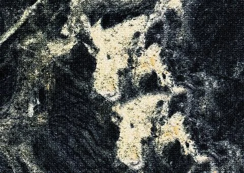 Abstract dark background with beige splashes resembling a universe in swirl.. Stock Photos