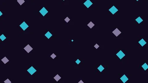 Abstract dark background with blue and purple diamonds Stock Illustration