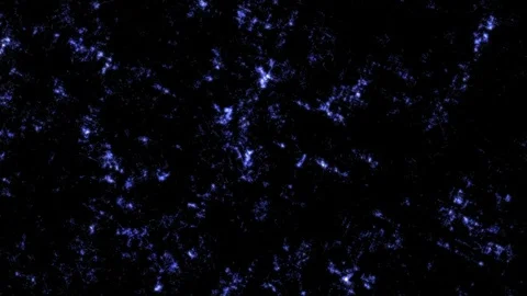 Abstract Dark Background in Blue Stock Footage 95262299