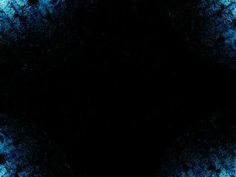 Abstract Dark background with blue highlighted corners 库存照片