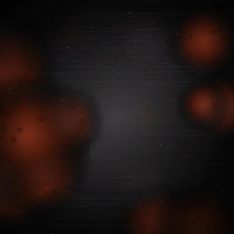 Abstract dark background with blurred bokeh lights and subtle glowing texture Stock Footage 345689332