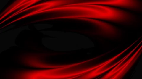 An abstract dark background with bright red light lines that curve Stockbeeldmateriaal 334286736