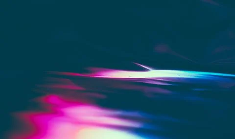 Abstract dark background with broken colored patterns Stock Illustration