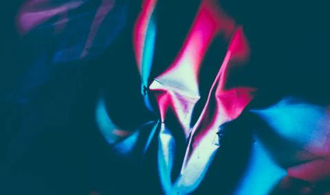 Abstract dark background with broken colored patterns Stock Illustration