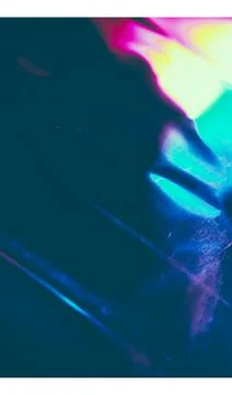 Abstract dark background with broken colored patterns Stock Illustration