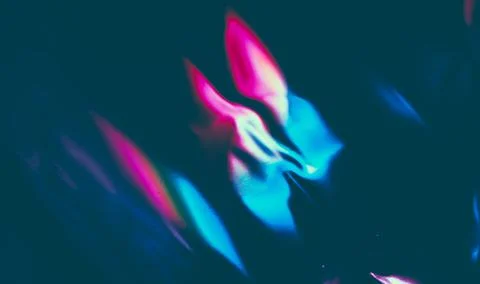 Abstract dark background with broken colored patterns Stock Illustration