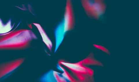 Abstract dark background with broken colored patterns Stock Illustration