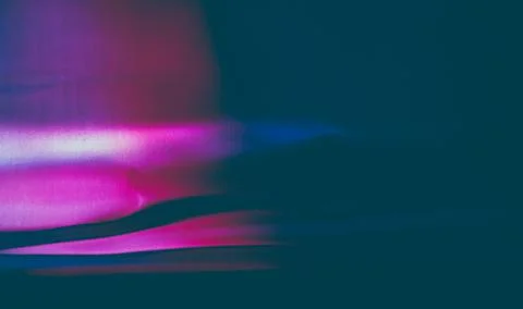 Abstract dark background with broken colored patterns Stock Illustration