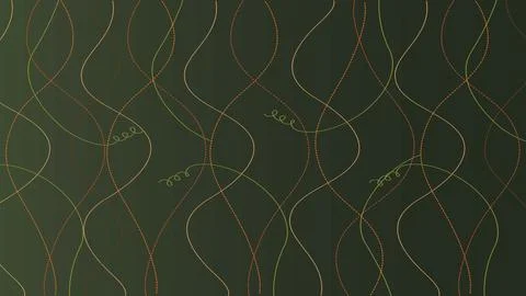 Abstract dark background with color vertical waves vector illustration. Stock Illustration