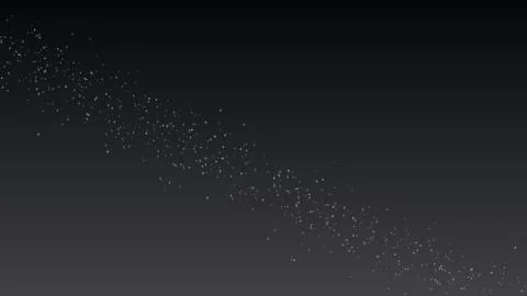 Abstract dark background with diagonal white glitter particles and copy spa.. Stock Illustration