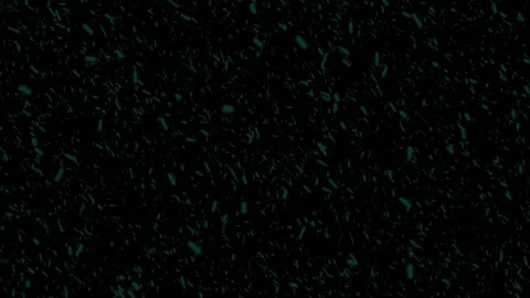 Abstract dark background with dynamic flowing green particles, capturing a .. 動画素材 335023269