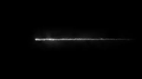 Abstract Dark Background with Electric Horizontal Pulse Line Effect 動画素材 341374356