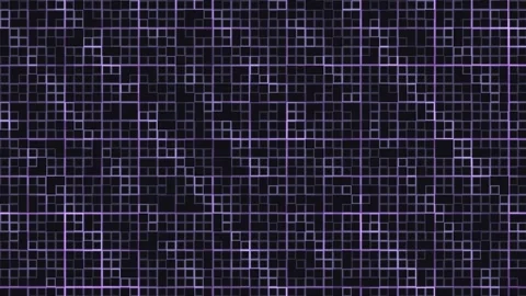 Abstract dark background featuring a repeating grid pattern with glowing vi.. Stock Footage 347244098