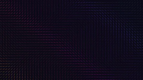Abstract dark background featuring a repeating pattern of small curved glow.. Stock Footage 347244105