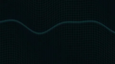 Abstract dark background featuring a subtle glowing wave pattern intersecti.. Stock Footage 347244108