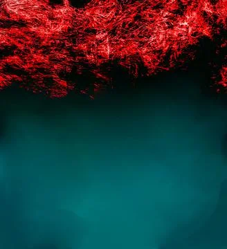 Abstract dark background featuring a vibrant textured red upper border transitio 스톡 일러스트