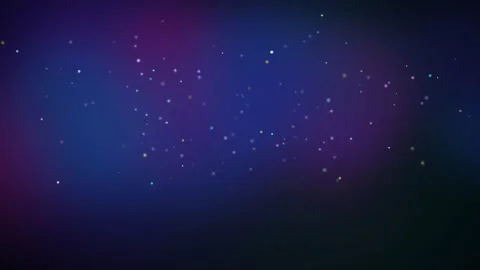 Abstract Dark Background With Flowing Particles And Bokeh Vidéo 331268135