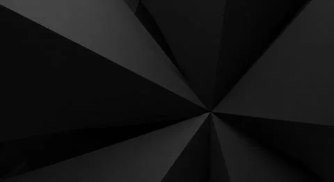 Abstract dark background with geometric shapes and radial gradient design Stock Illustration